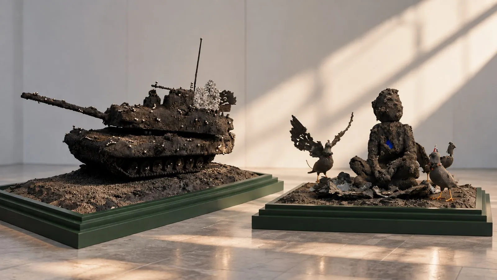 Bilal Hakan Karakaya - Suitcase Children & Tank Model Artwork