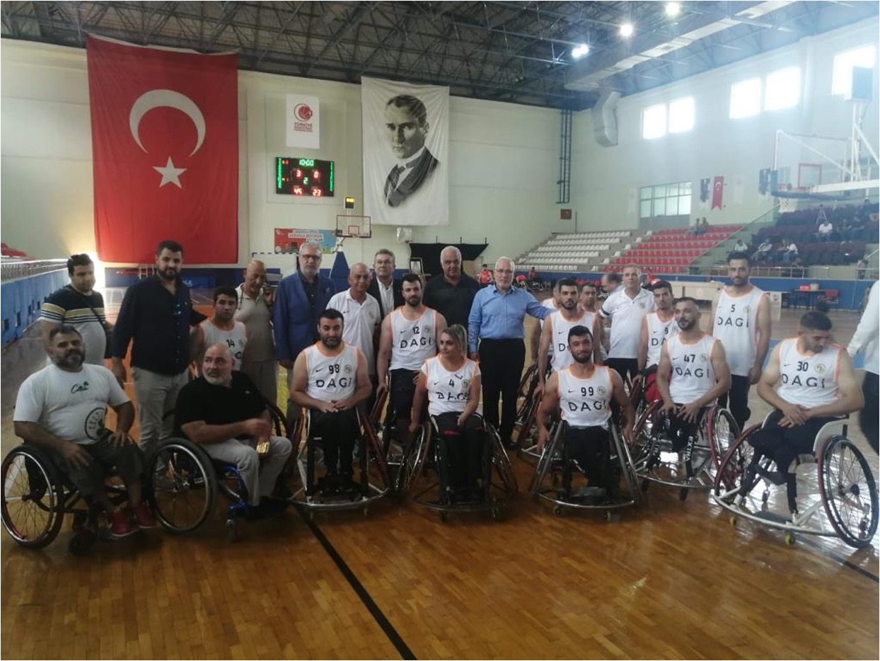 Tosyalı İskenderun Engelliler Spor Kulübü Mahmut Kemal Okur’a emanet